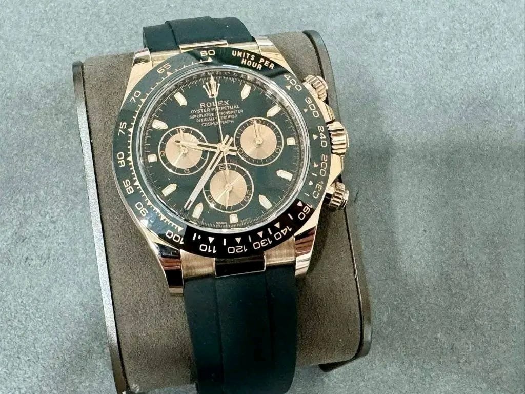 Rolex Daytona 116515LN Hour Marker Close-Up Rolex Daytona
