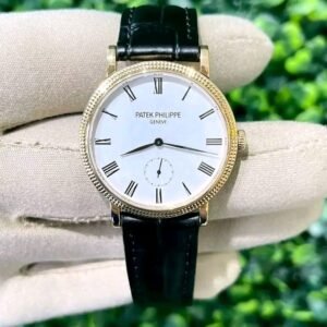Patek Philippe Calatrava 7119J Ivory Roman Dial Macro patek philippe watches prices​