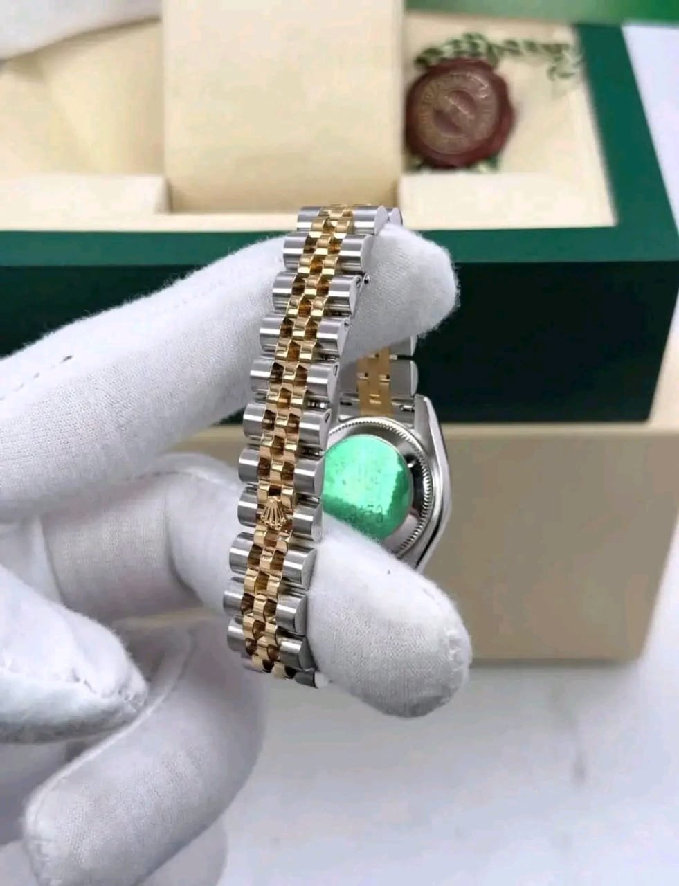 Rolex Ladies Datejust 179173 Jubilee Bracelet Detail