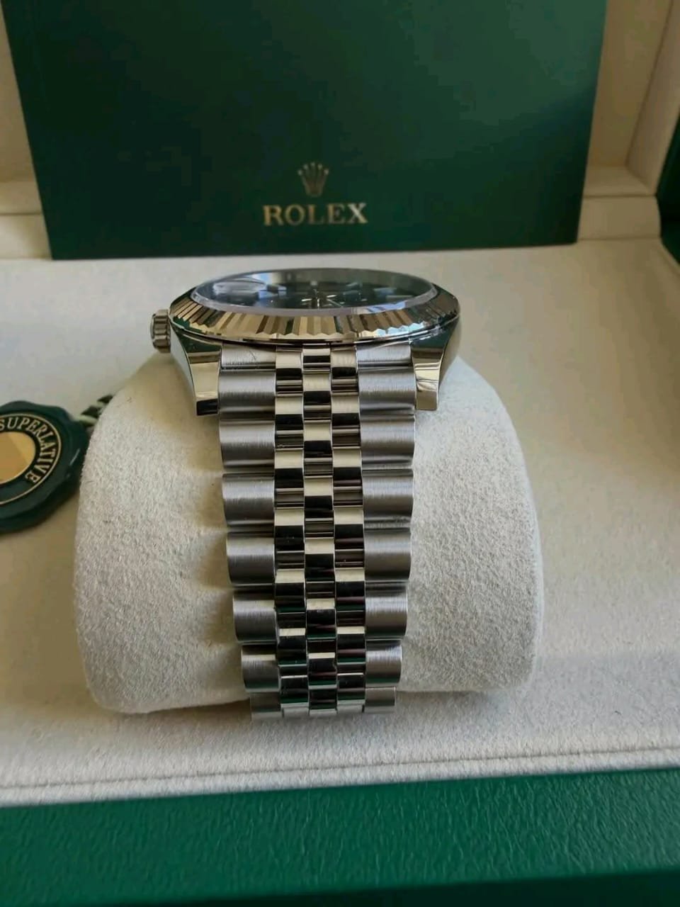 Rolex Datejust 41 Two-Tone Jubilee Bracelet Detail