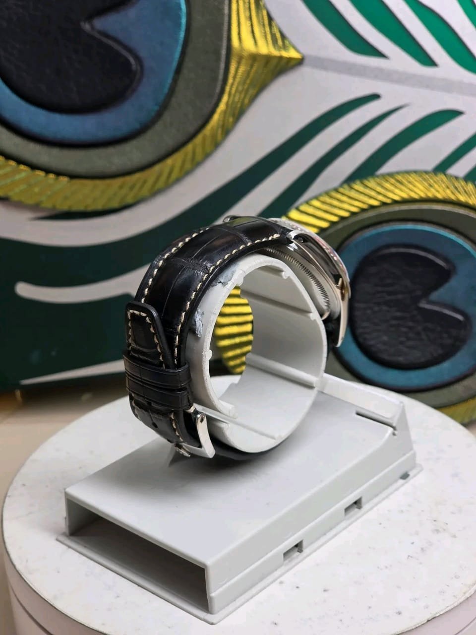 Rolex Datejust 16234 Leather Strap Detail