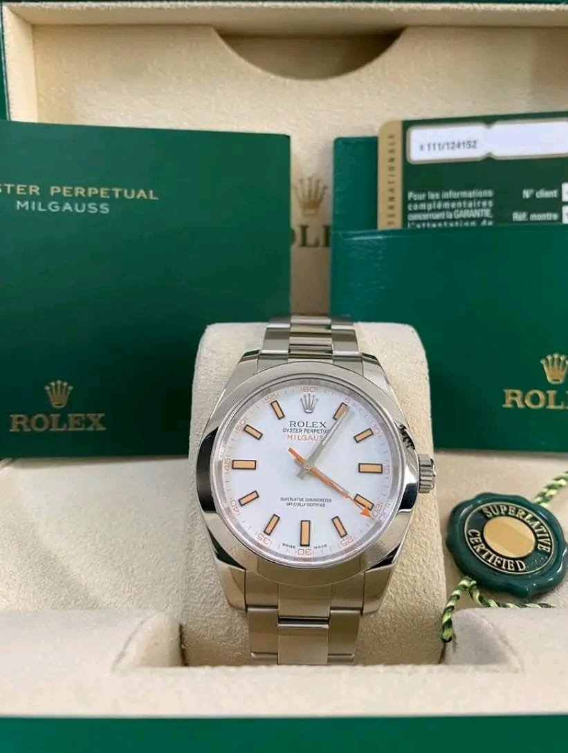Rolex Milgauss 116400 Lightning Bolt Seconds Hand