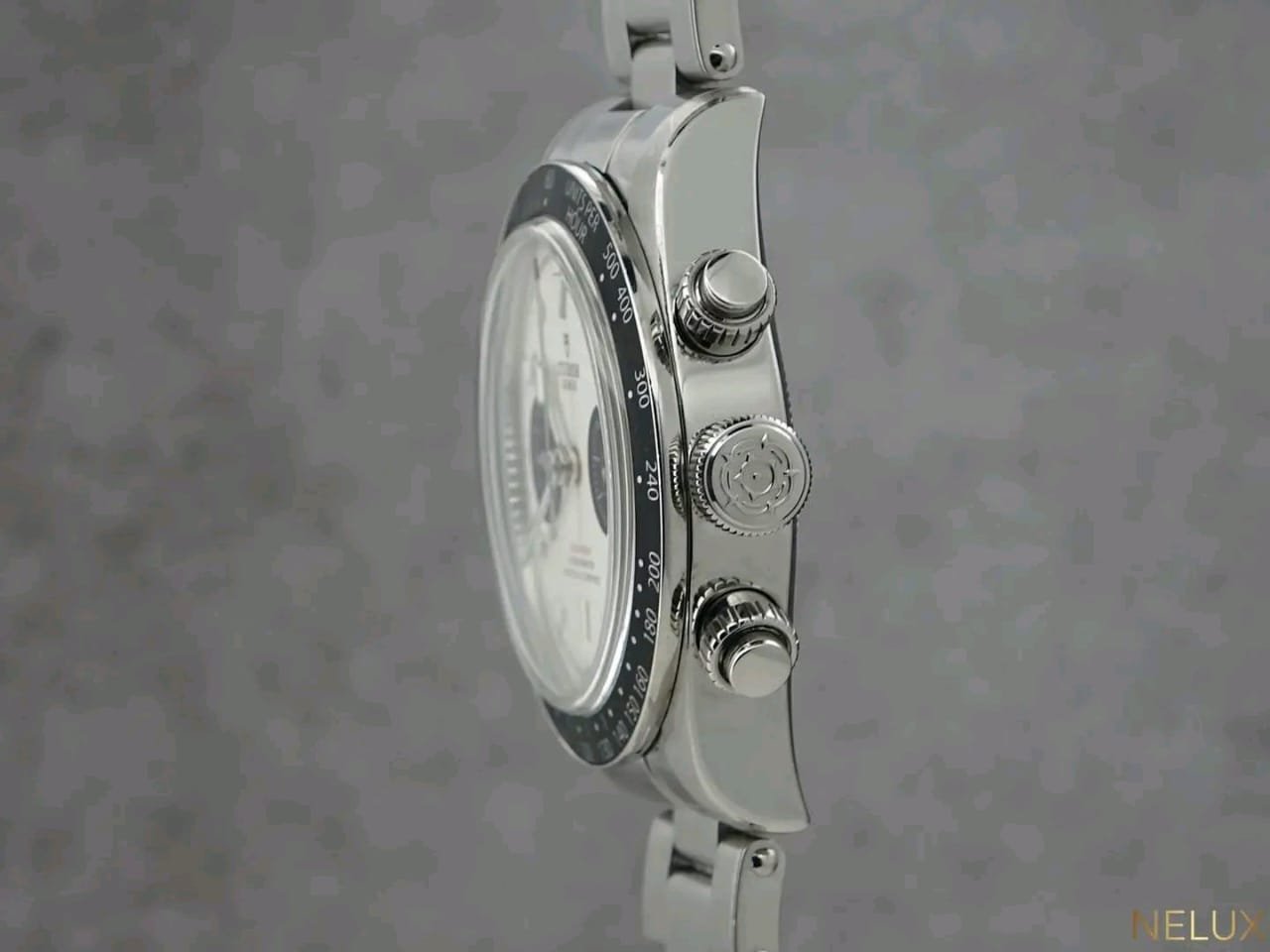 Tudor Black Bay Chrono 79360 Panda Dial Detail