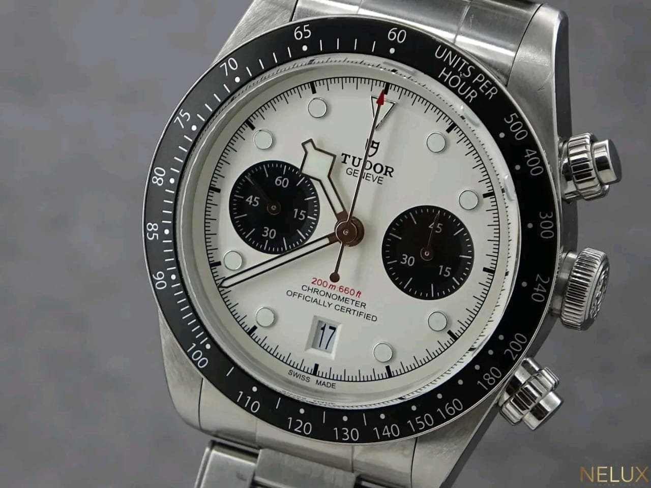 Tudor Black Bay Chrono 79360 Subdial Close-Up
