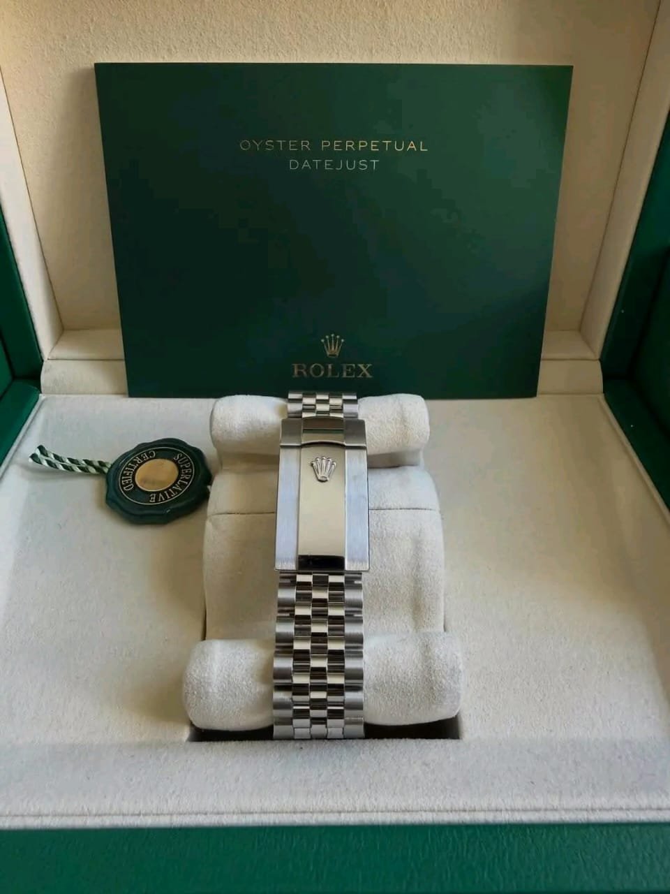 Rolex Datejust 41 Unworn Condition Close-Up