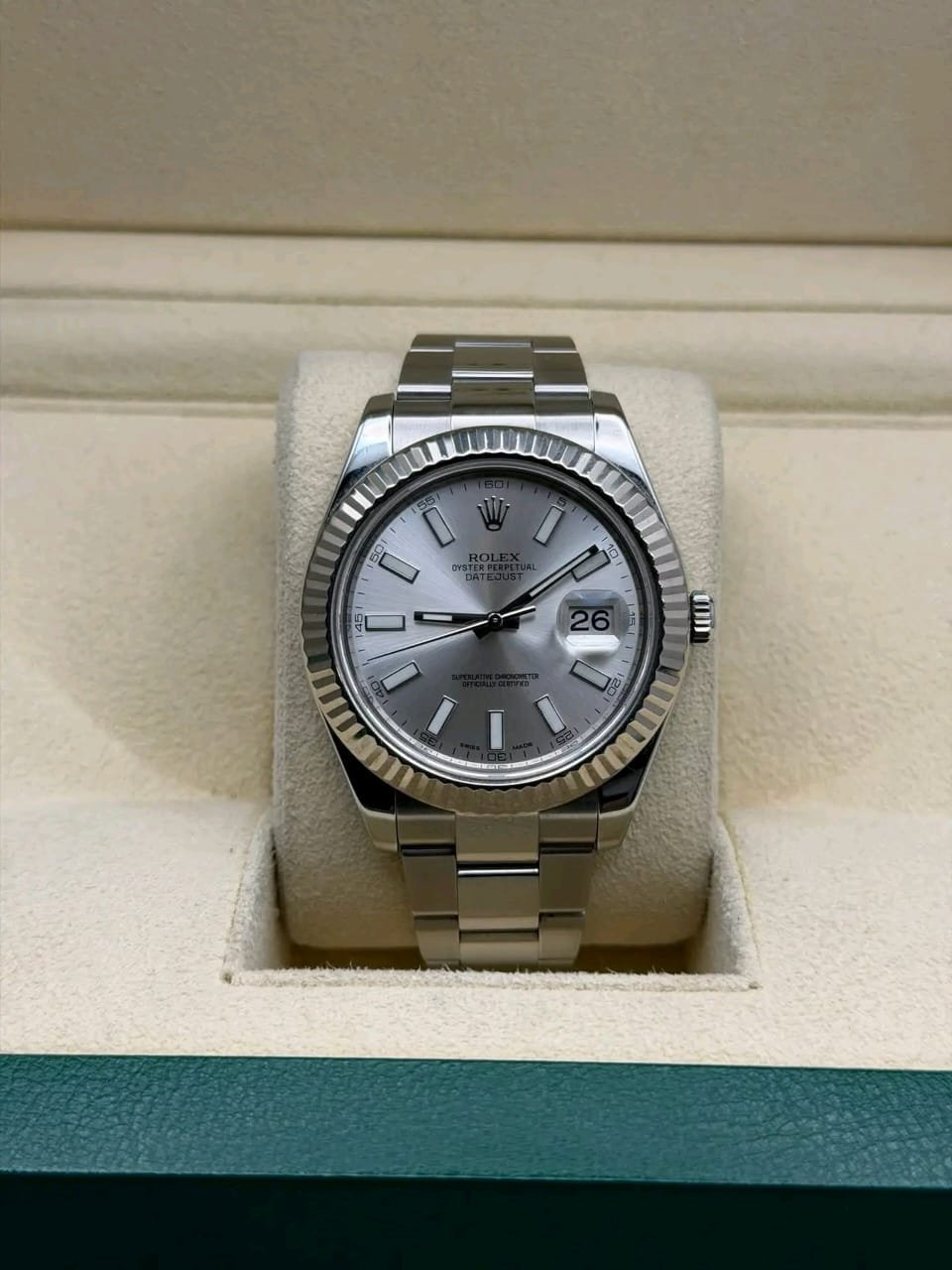 Rolex Datejust 116334 Watch Only View