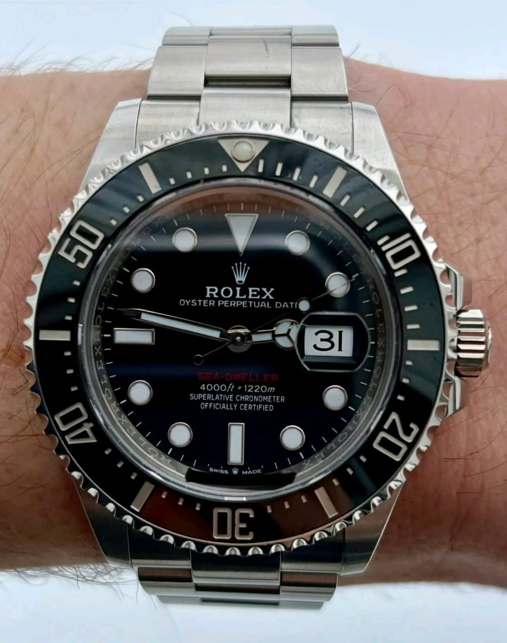 Rolex Sea-Dweller 126600 Wrist Shot