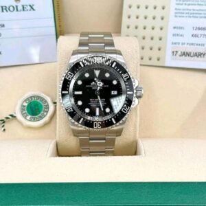 panda daytona rolex Rolex Deepsea Black Dial Luminous Markers 126660
