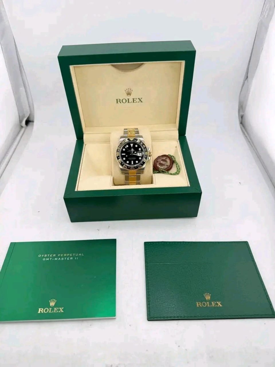 Rolex GMT-Master II 116713LN Box and Accessories