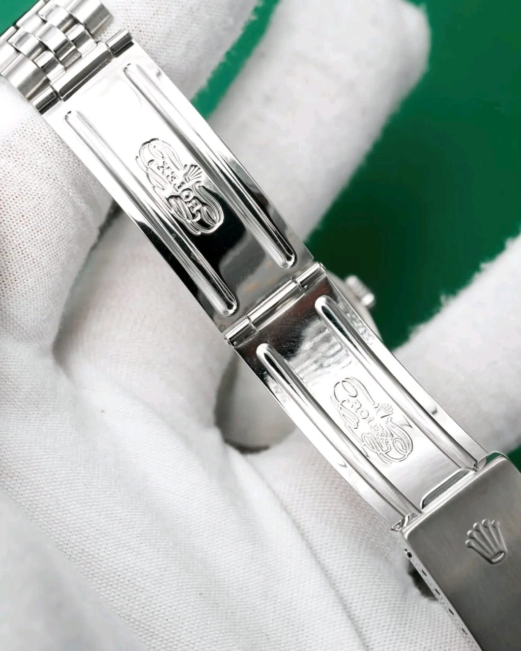 Rolex Datejust Clasp with Stamp Detail