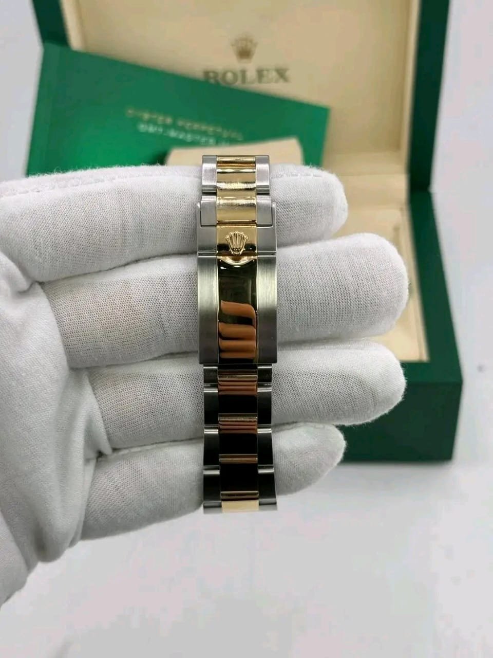Rolex GMT-Master II Clasp with Stamp Code Detail