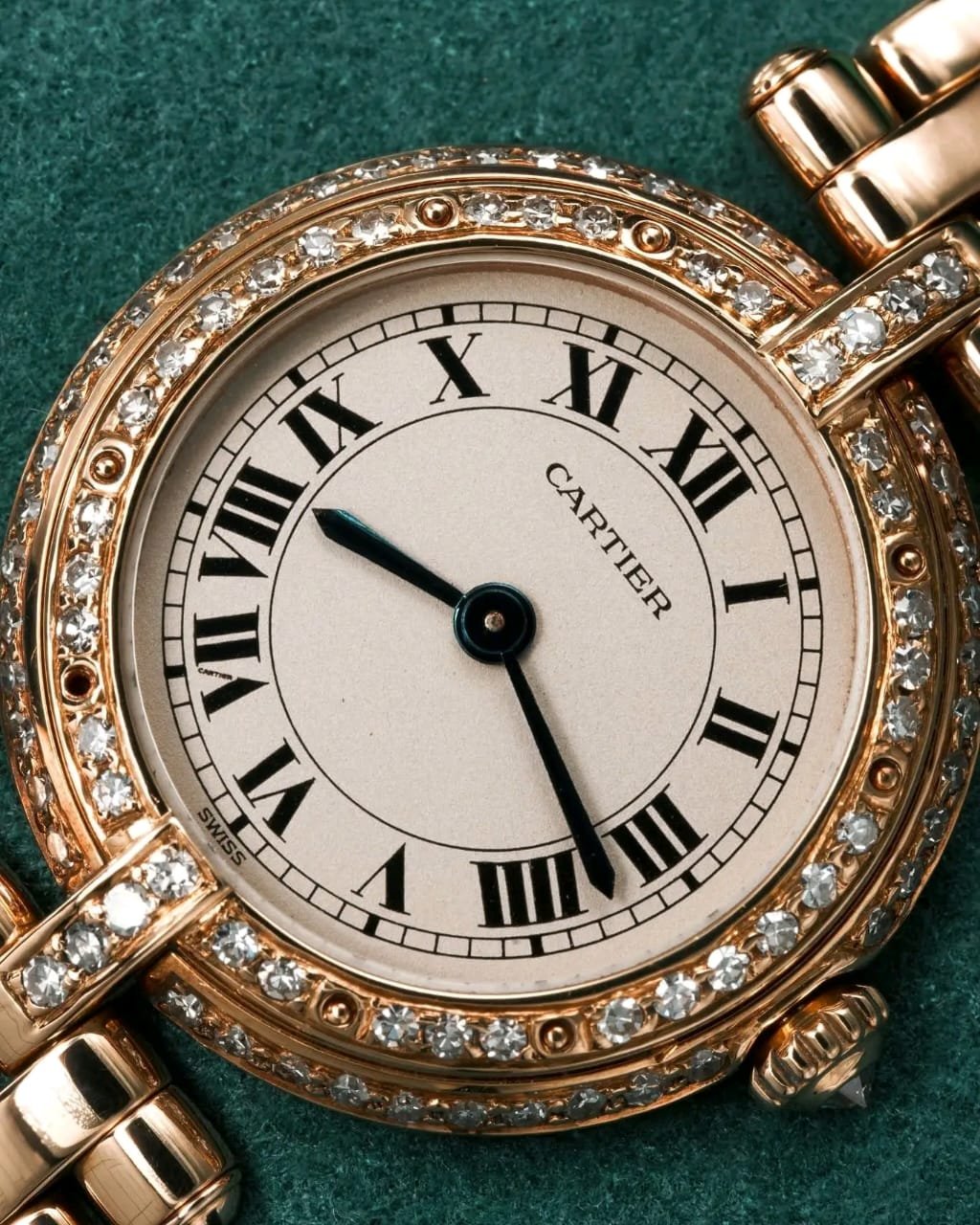Cartier Panthere Dial Macro Roman Numerals