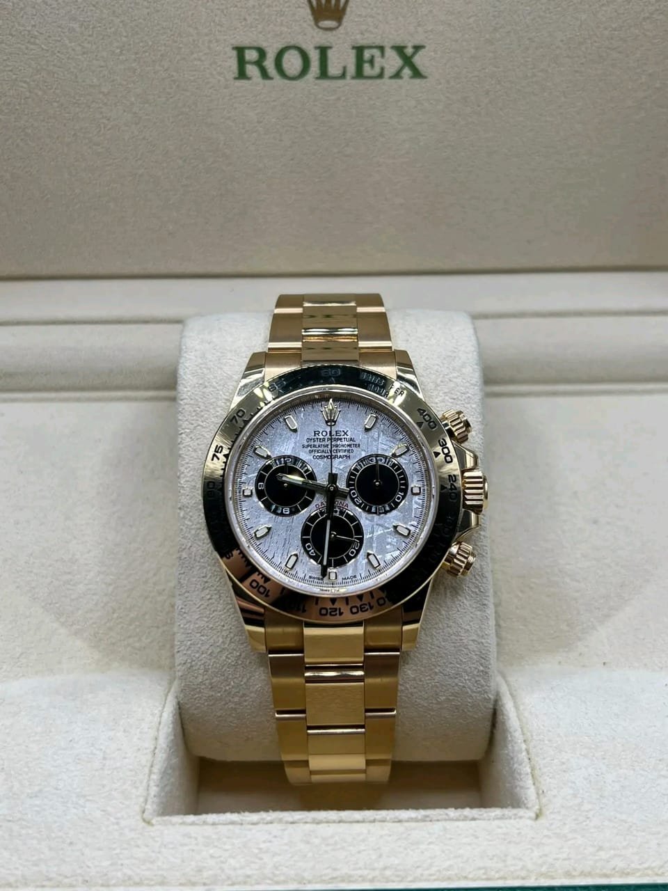 Rolex Daytona 2021 Meteorite Dial Front View rolex daytona for sale