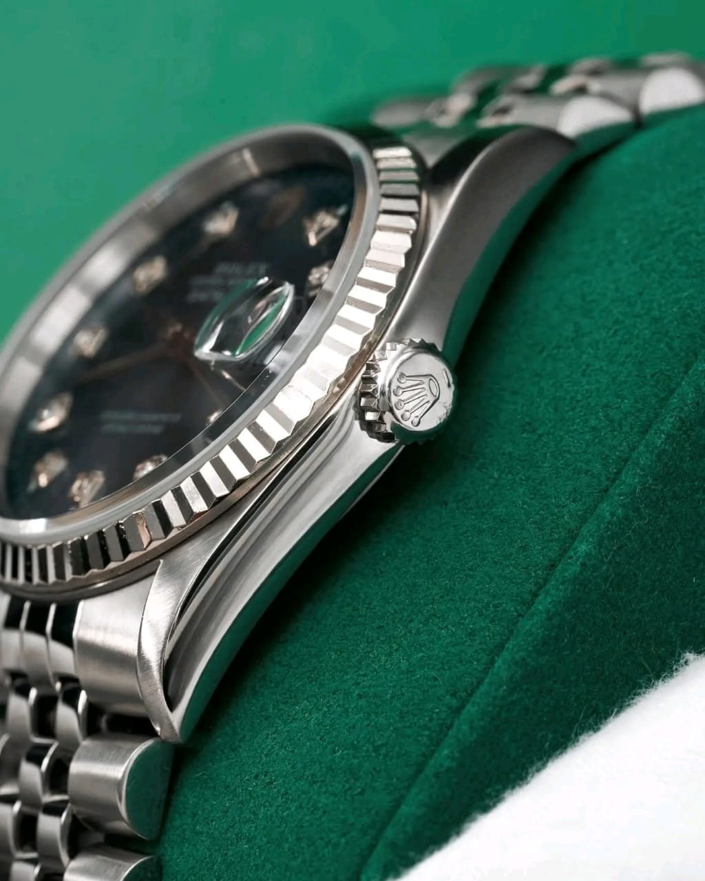 Rolex Datejust 36mm Crown Side Profile