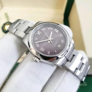 Authentic Rolex Oyster Perpetual Smooth Bezel Detail authentic rolex
