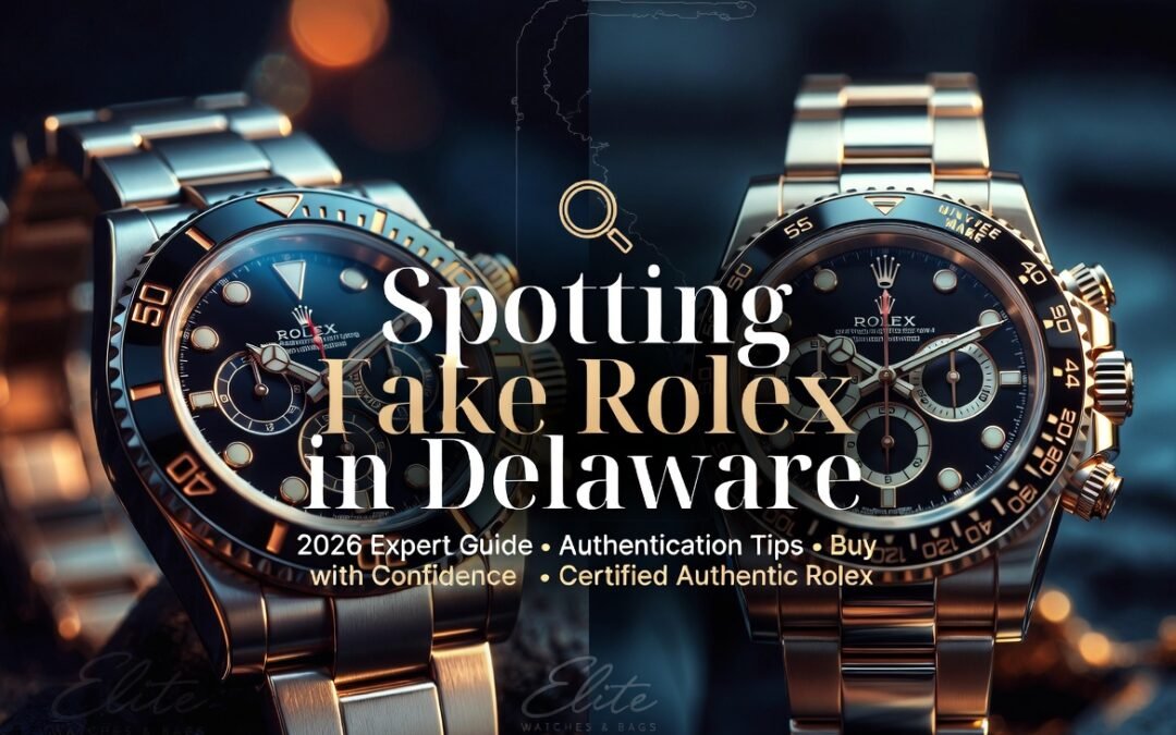 Spotting Fake Rolex in Delaware (2026 Guide)