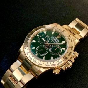 rolex starbucks​ Daytona Subdials Gold Markers Detail