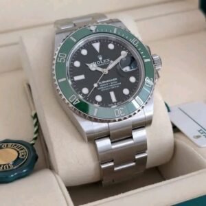 rolex smurf rolex smurf rolex smurf Rolex Submariner Green Cerachrom Bezel Detail