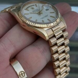 Rolex gold​ Day-Date Solid 18K Gold President Bracelet